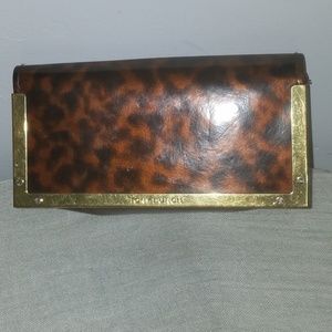 Tory Burch tortoise sunglasses case